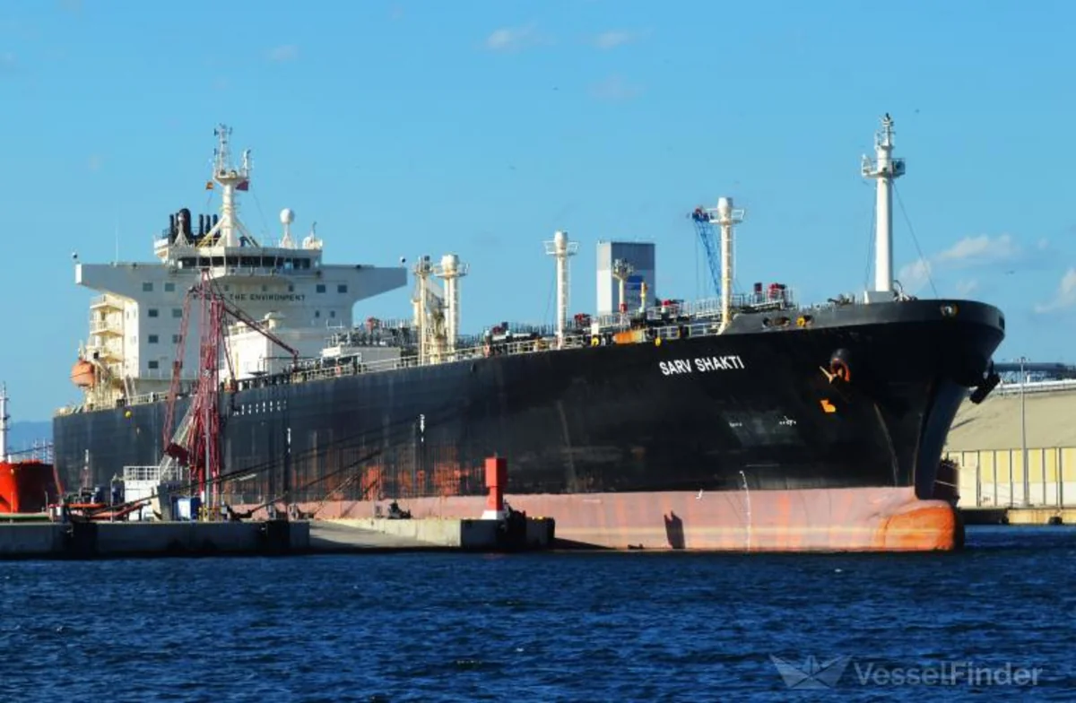 A tanker carrying Indian cargo has crossed the Strait of Hormuz