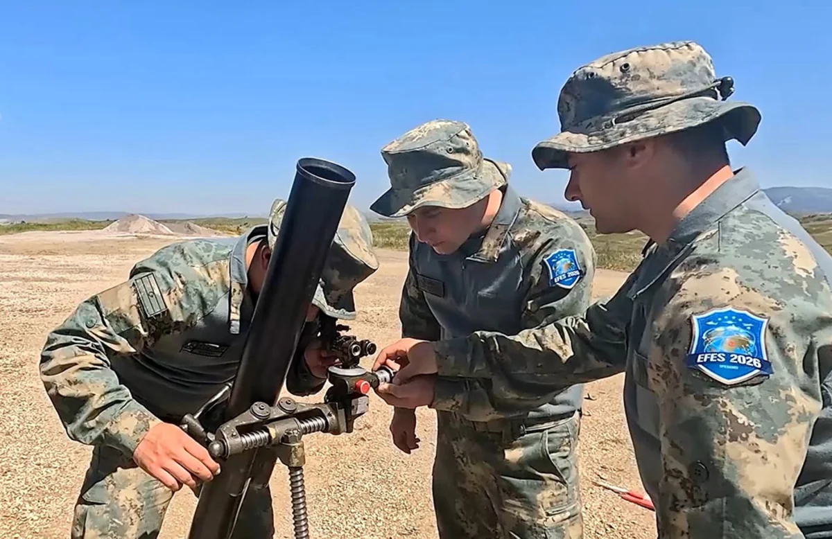 "EFES - 2026": Azerbaijani military fired artillery and mortars