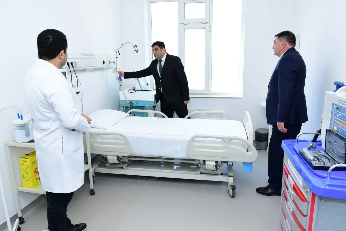 Ağstafa xəstəxanasının Təcili tibbi yardım şöbəsi təmirdən sonra istifadəyə verilib