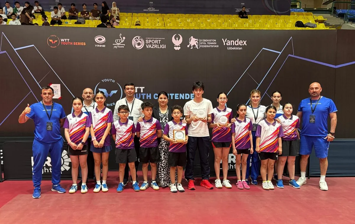 Table tennis players of Azerbaijan won three medals in the international competition