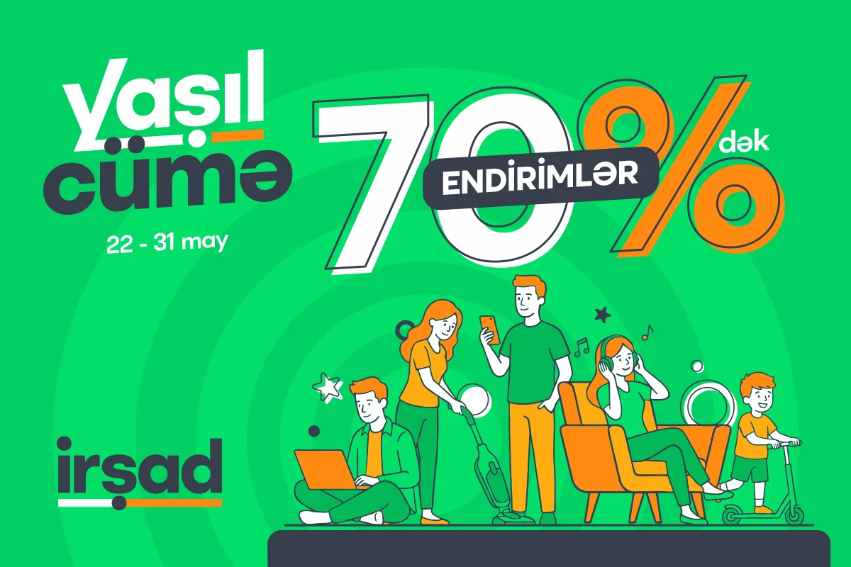 "İrşad"da böyük "Yaşıl Cümə" fürsəti başladı!