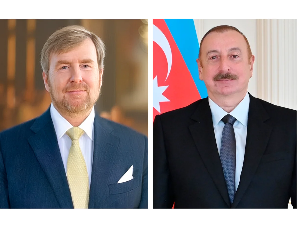Niderland Kralı İlham Əliyevi təbrik edib