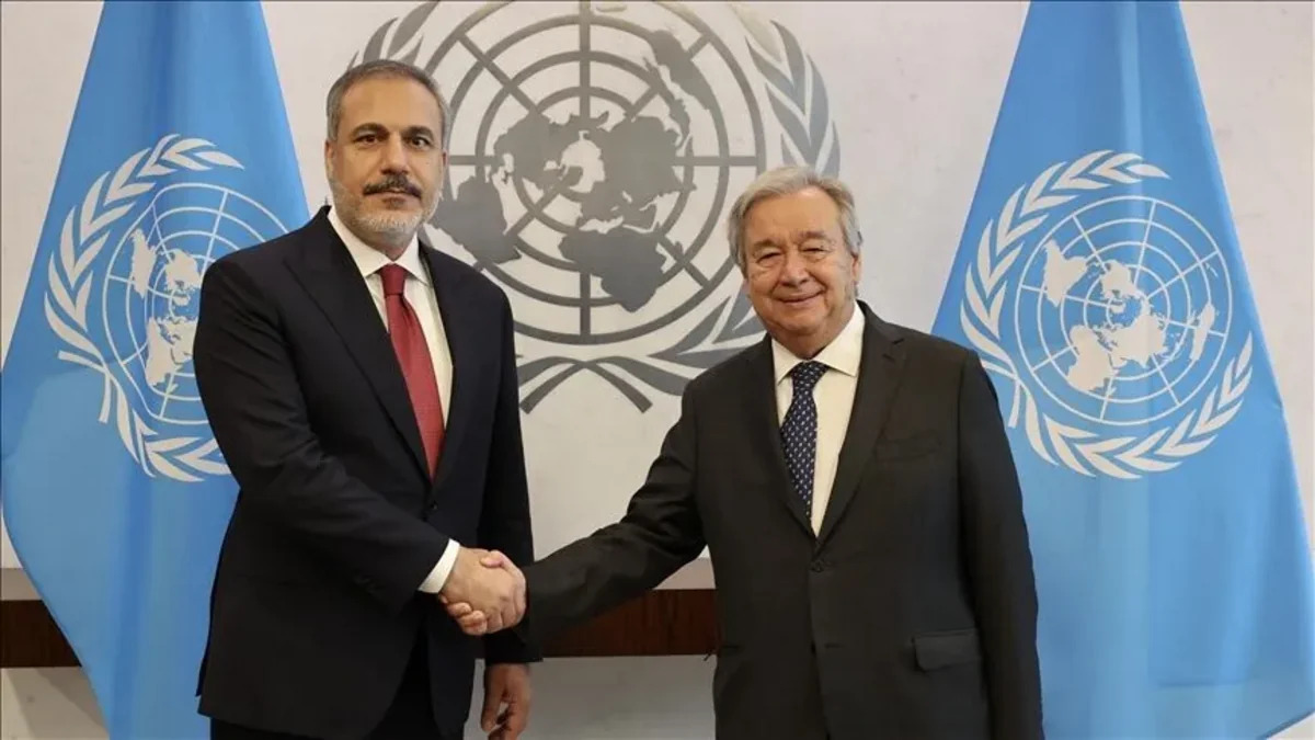 Hakan Fidan discussed regional issues with the UN Secretary General