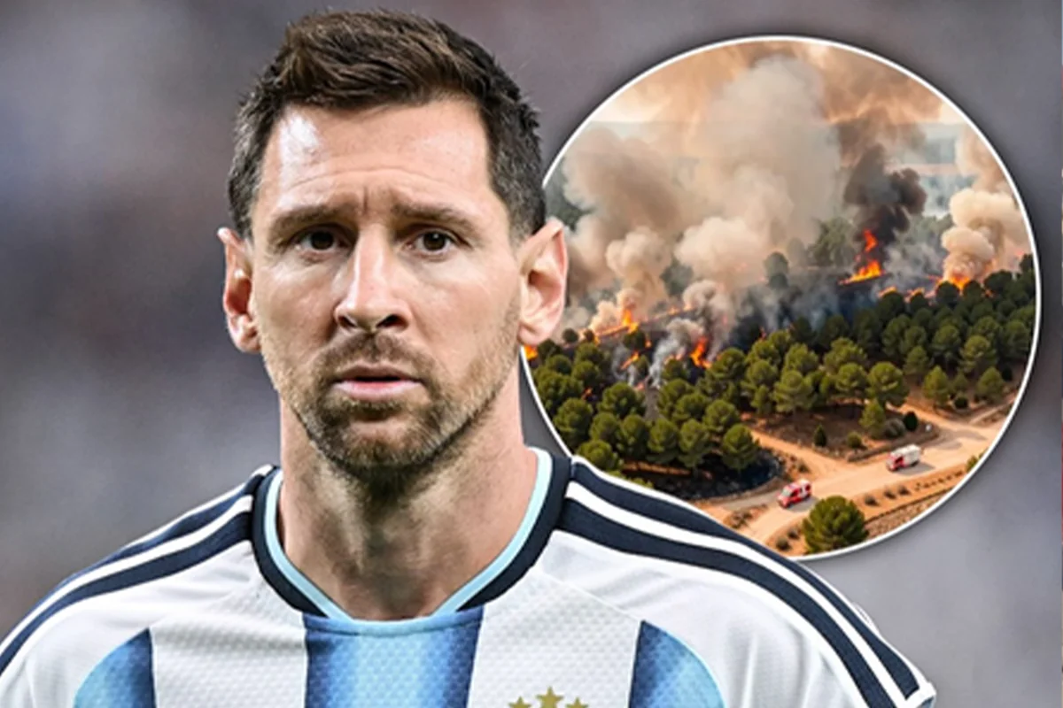 Messi İspaniyadakı meşə yanğınlarından zərər çəkən bölgəyə 80 min avro ianə edib