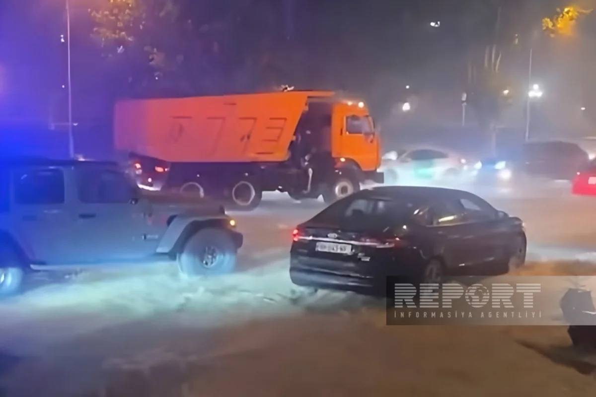 Heavy rain has created a number of problems in Tbilisi