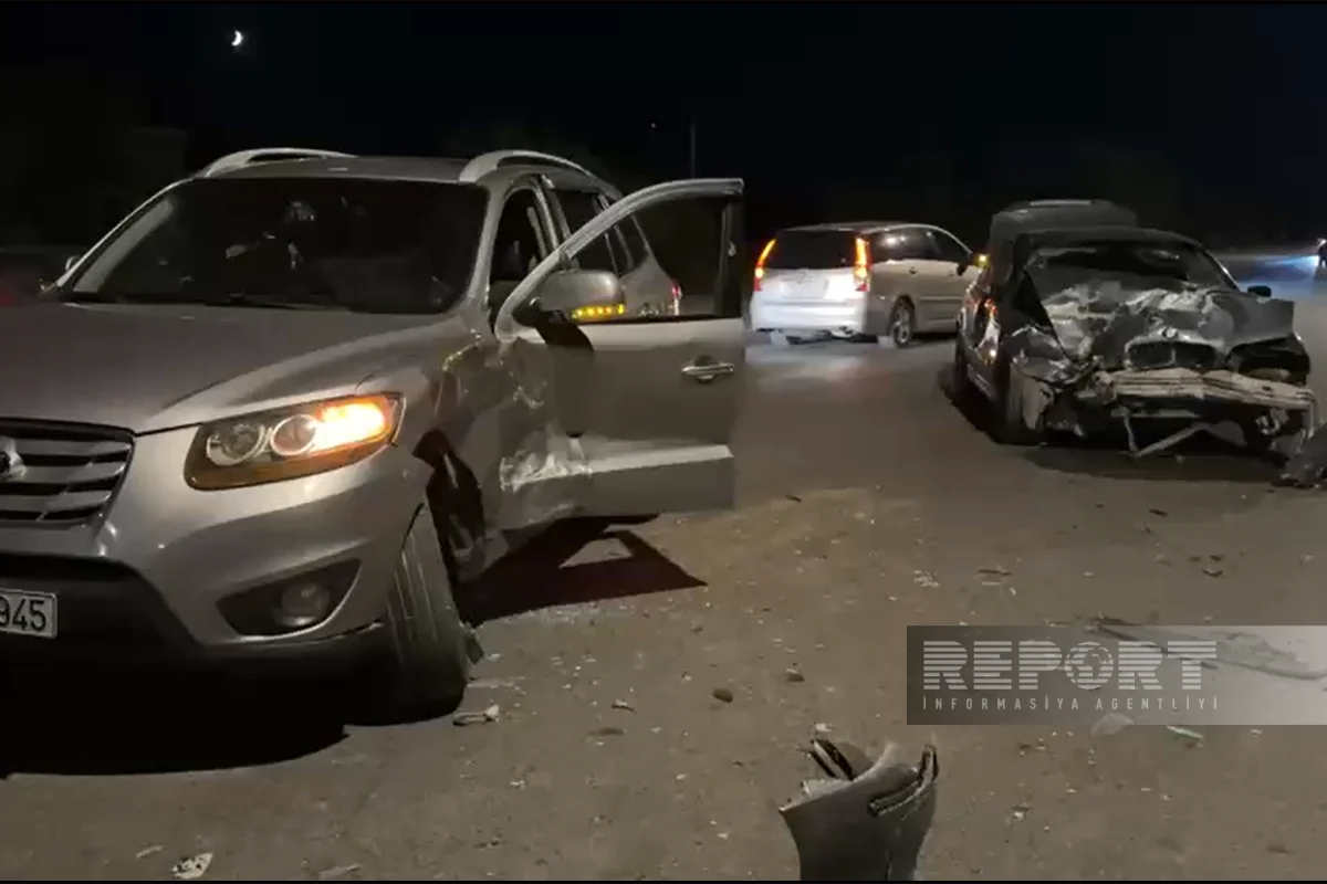 Sumqayıtın mərkəzində ağır yol qəzası olub