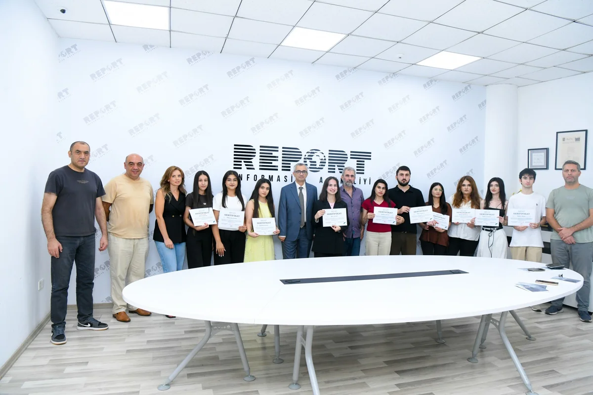 The training program of the 21st group has been completed at the Report Media School