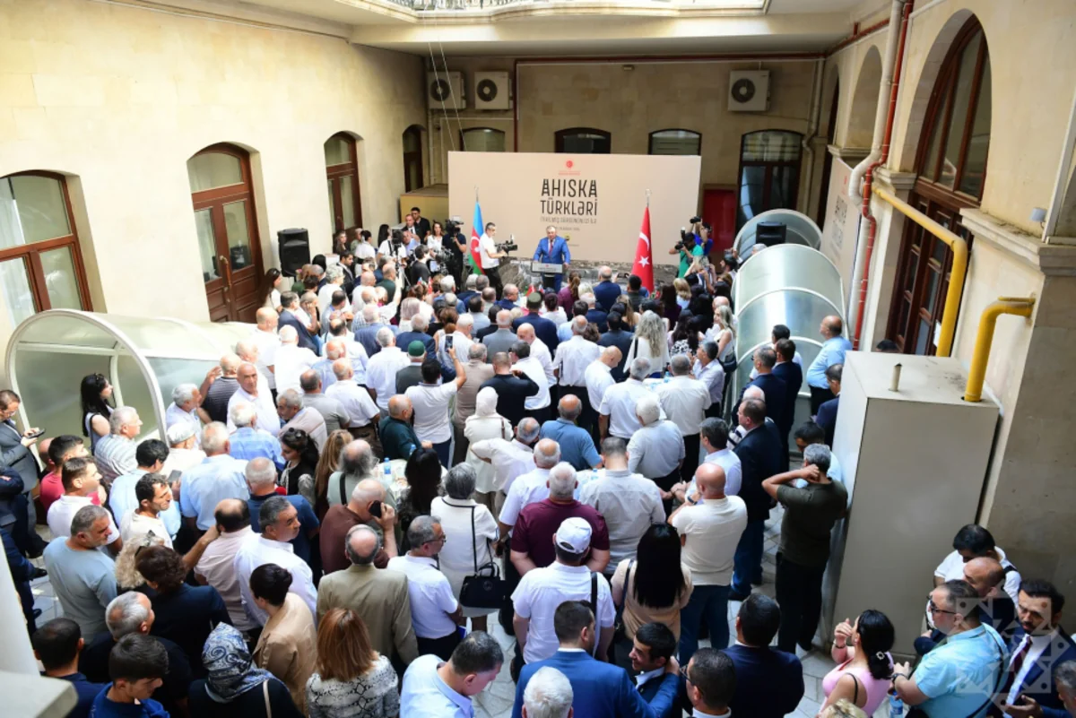 Bakıda "Ahıska türkləri-itmiş sürgünün izində" sərgisinin açılışı olub