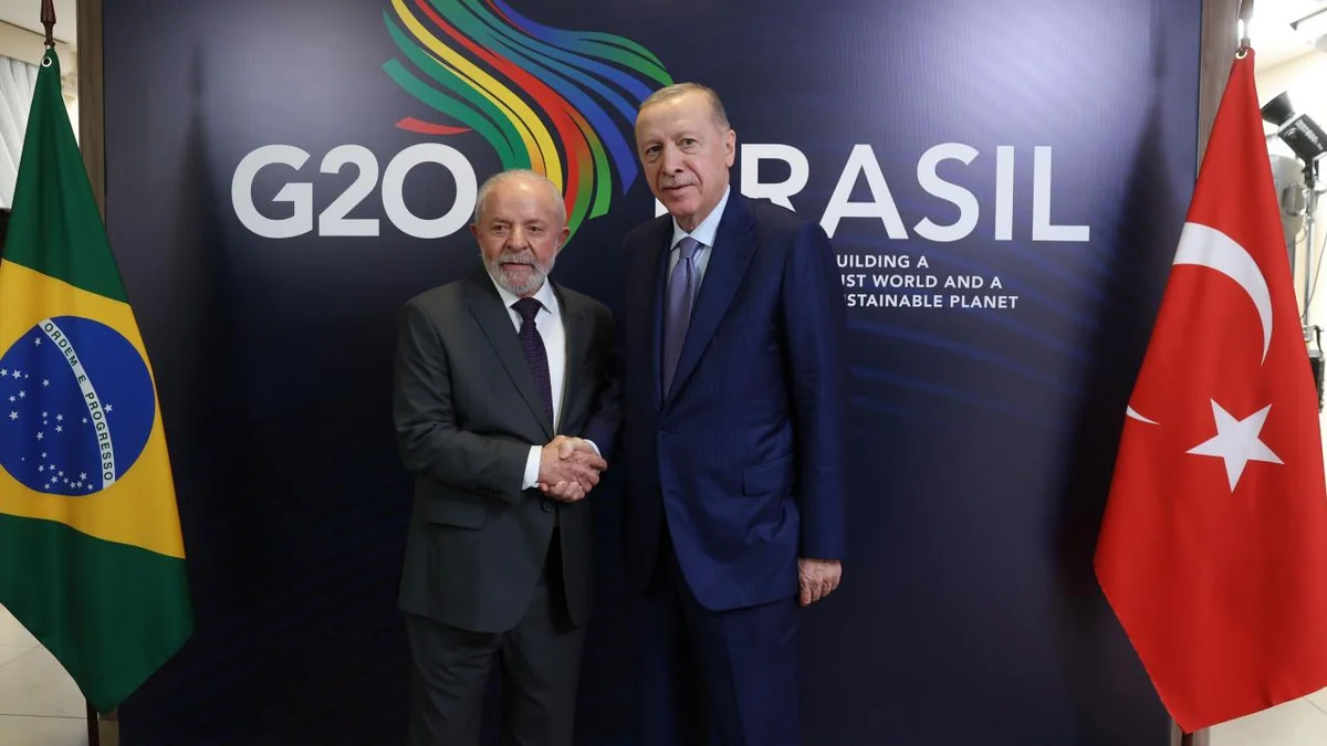 Erdogan discussed regional and global processes with his Brazilian counterpart