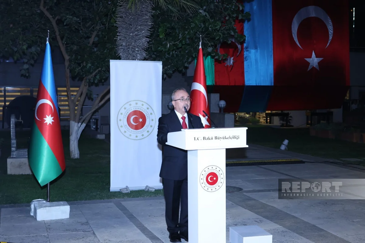 Türkiyənin Bakıdakı səfirliyində 30 Avqust Zəfər bayramı qeyd edilib