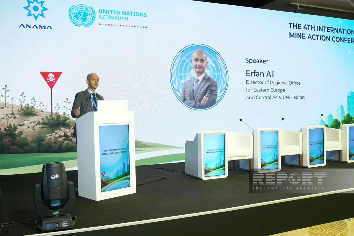Erfan Ali: Minatəmizləmə Dayanıqlı İnkişaf Məqsədləri üzrə irəliləyişə yol açır