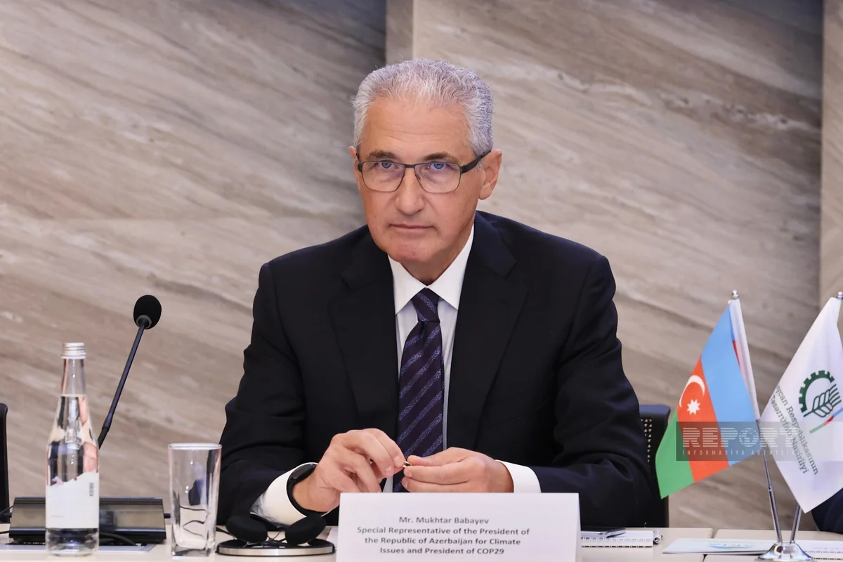 Muxtar Babayev: "İqlim dəyişiklikləri aqrar sahədə məhsuldarlığa təzyiqi artırır"