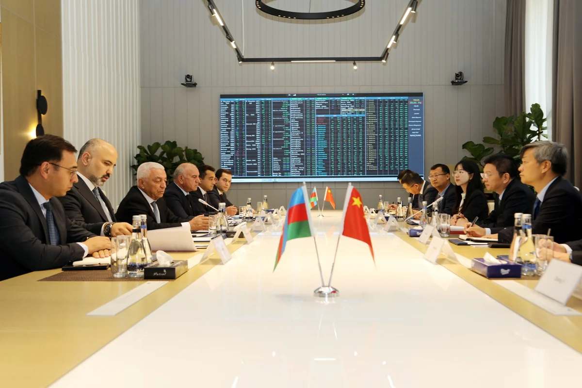 Azərbaycan "China Energy" ilə "yaşıl enerji" layihələrini müzakirə edib