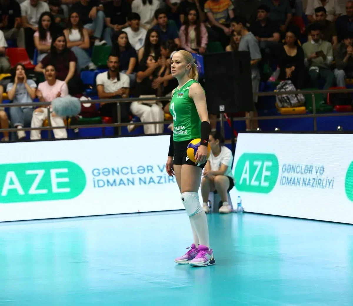 "Turan"ın yeni transferi Yelizaveta Ruban: "Məqsədimiz ildən-ilə ən yüksək zirvəyə qalxmaqdır"