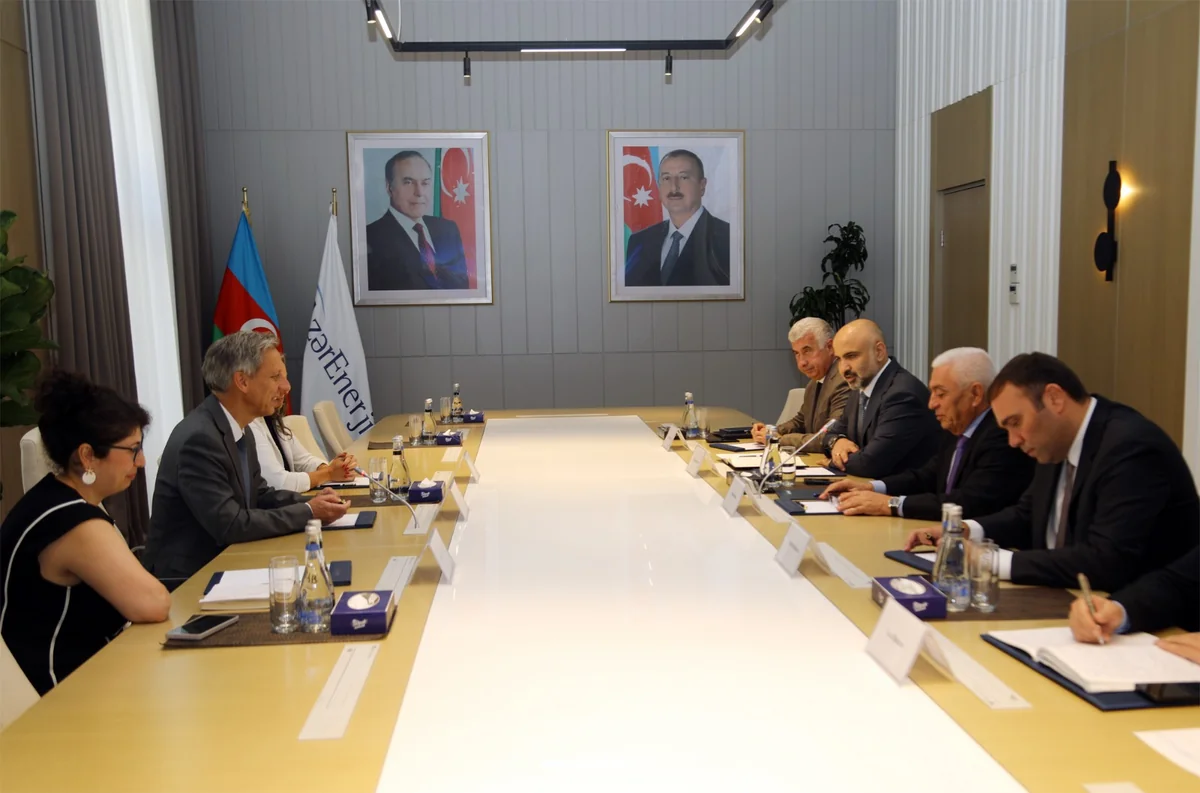"AzərEnerji" "TotalEnergies" ilə əməkdaşlıq məsələlərini müzakirə edib