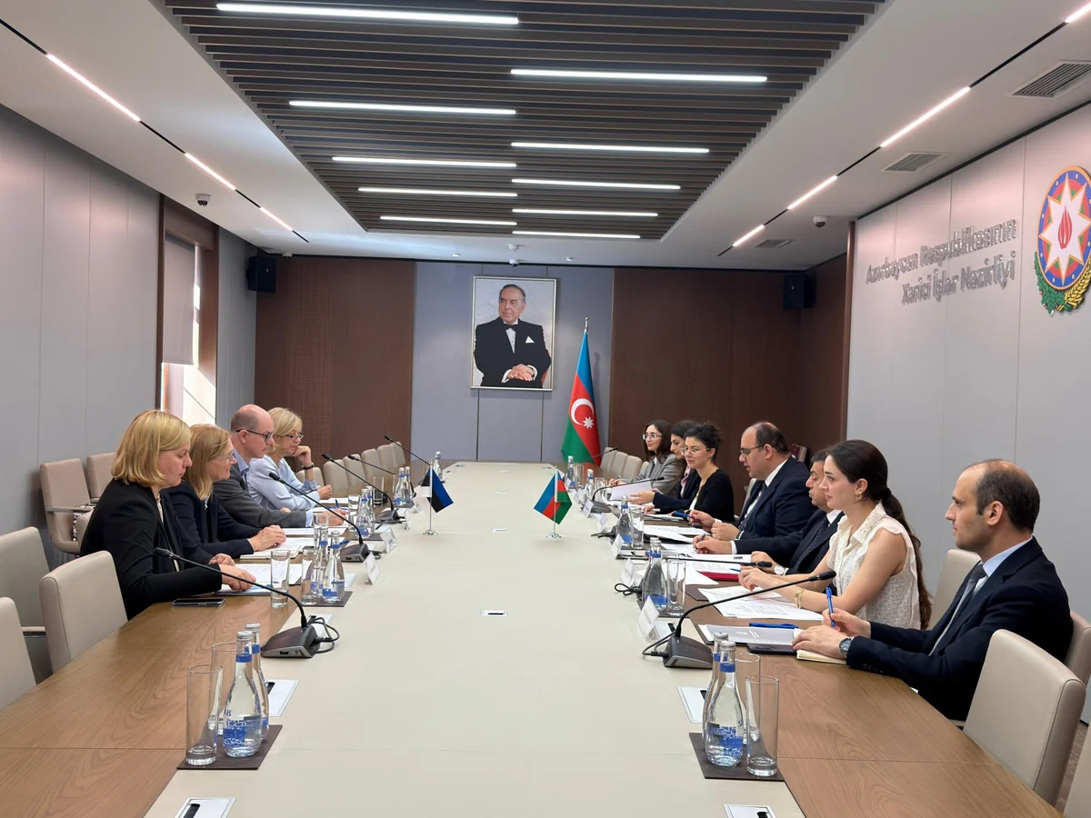 Azərbaycan və Estoniya XİN-ləri arasında konsulluq məsləhətləşmələri keçirilib