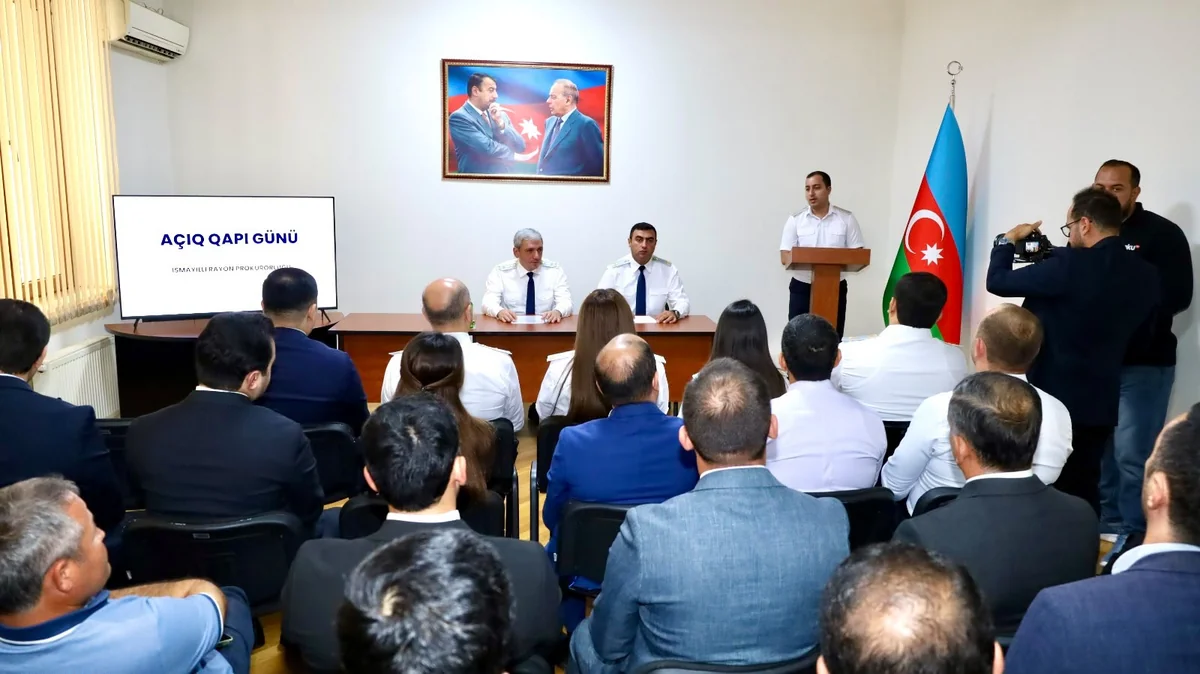 İsmayıllı rayon prokurorluğunda "Açıq qapı" günü keçirilib