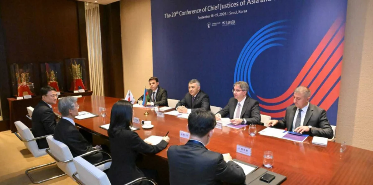 Inam Karimov participated in the 20th Conference of Chief Justices in South Korea