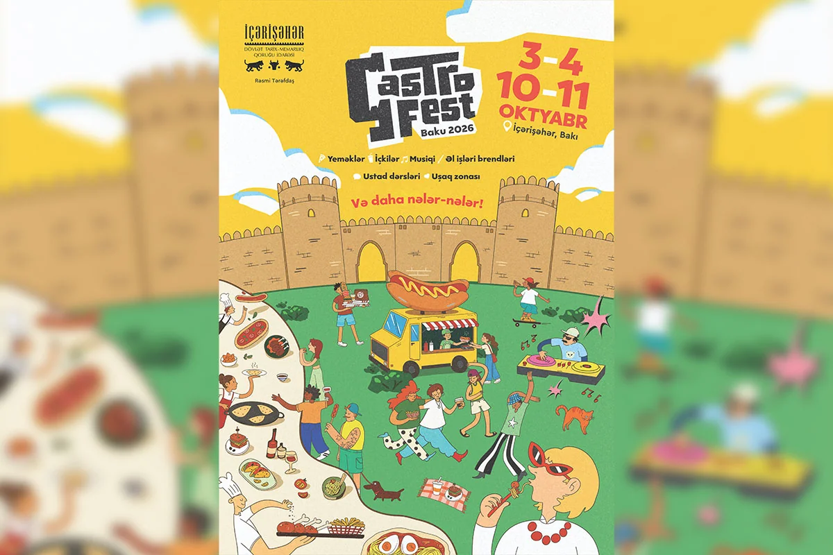 Oktyabrda İçərişəhərdə qastronomiya festivalı keçiriləcək