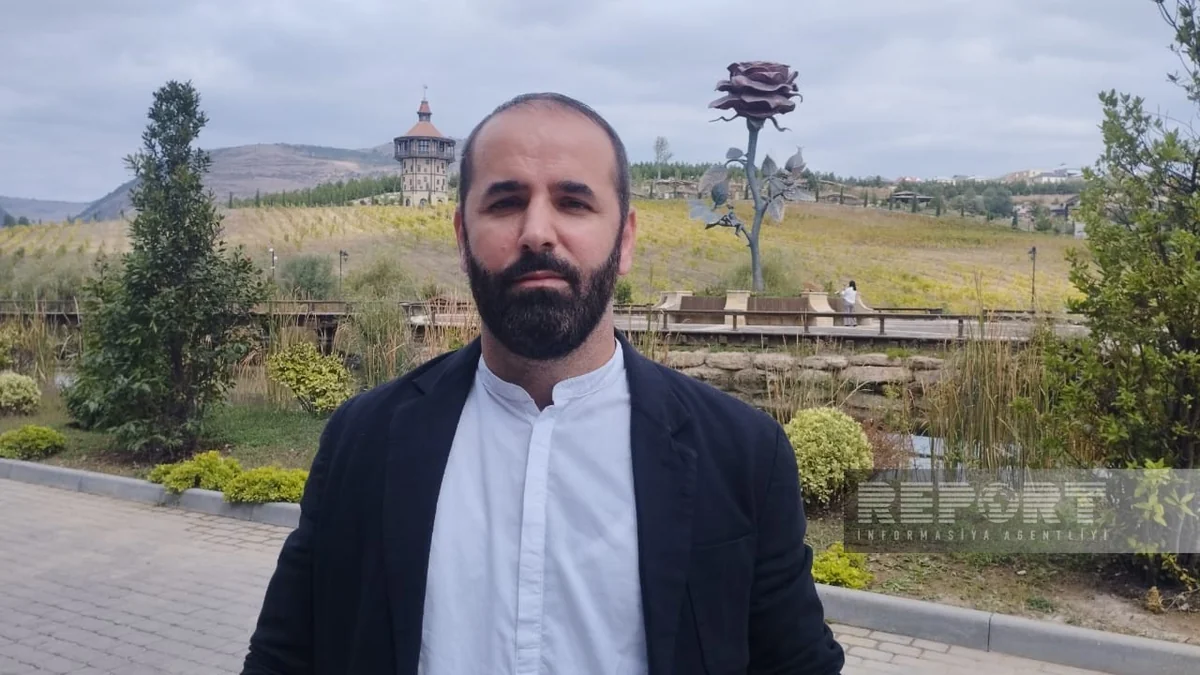 Sabit Zamanov: "Hər şeyə rəğmən sevgi" gül kompozisiyası həyatı assosiasiya edir