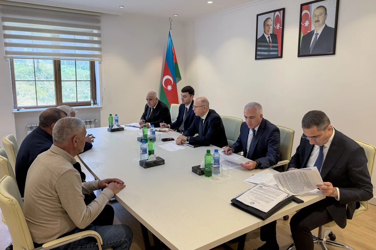 Energetika naziri Laçında vətəndaşları qəbul edib