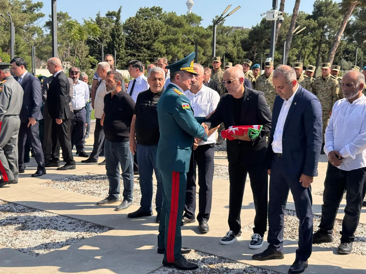 General-mayor İsgəndər Allahverdiyev dəfn olunub