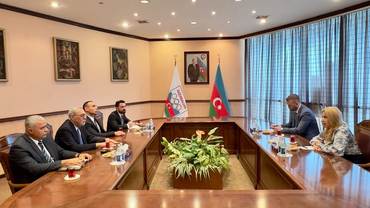 Azərbaycan ilə Yunanıstan arasında idman sahəsində əməkdaşlığın genişləndirilməsi müzakirə edilib
