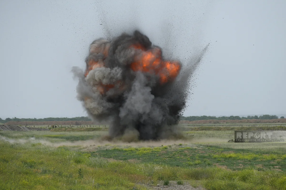 A landmine exploded in Kalbajar and one person was injured