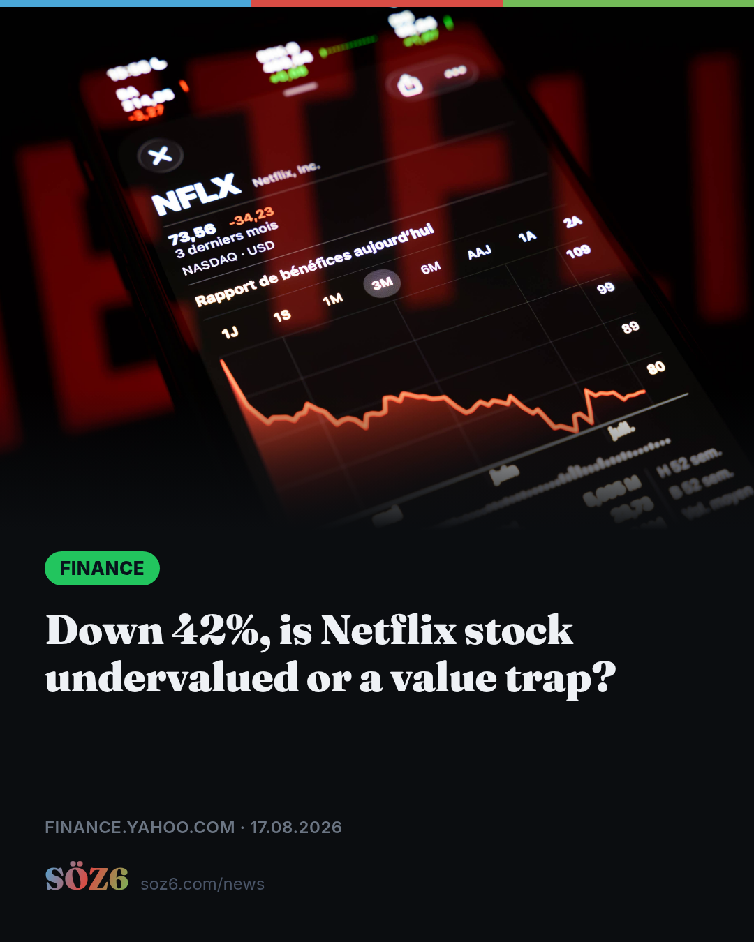Down 42%, is Netflix stock undervalued or a value trap?