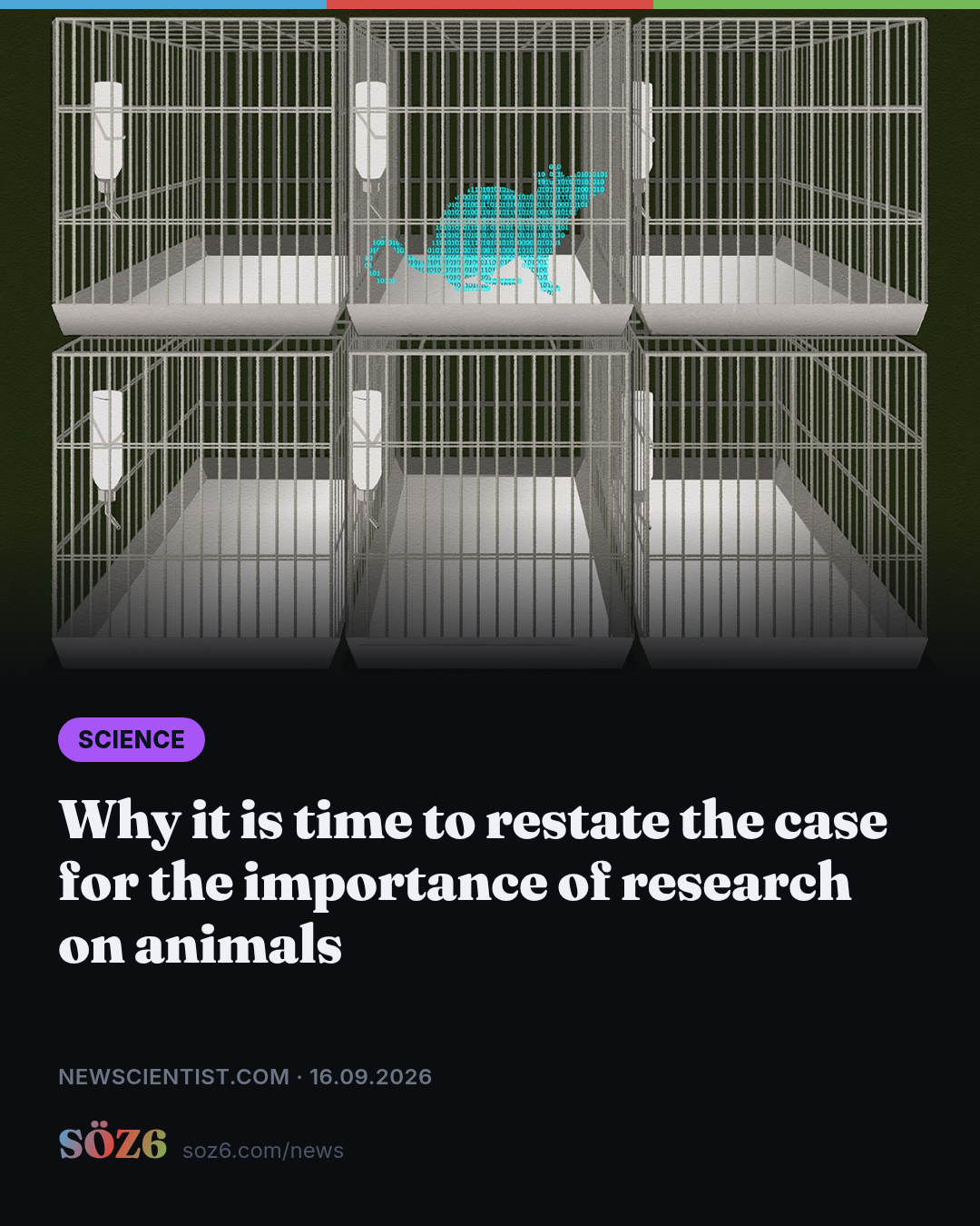 Why it is time to restate the case for the importance of research on animals