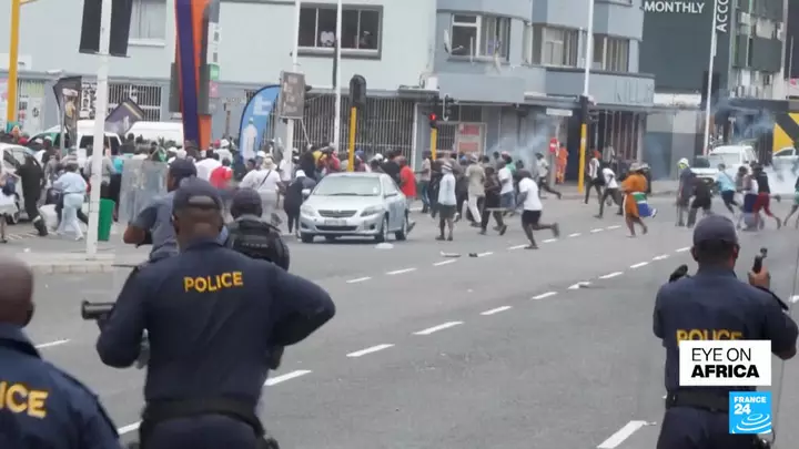 South Africa gripped by anti-migrant protests as foreign national is killed