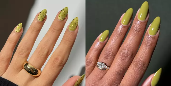 Chartreuse Is the Polarizing Nail Color Having a Major Moment This Fall