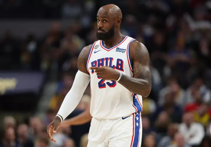 76ers Reveal LeBron James Playing Status Update Ahead of Hornets Matchup
