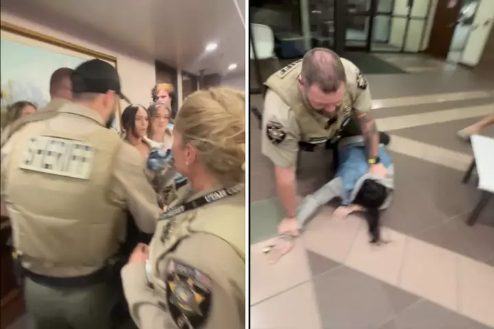 Utah Data Center Protest Sees Woman Body Slammed, Arrested 