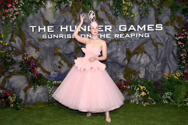 Elle Fanning Is Officially in Her Effie Trinket Era
