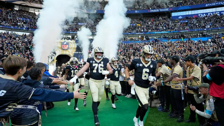 Paris welcomes first NFL game with a party a day after protests