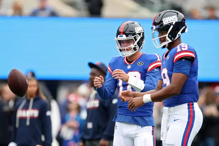 John Harbaugh Giants komandası üçün Texaslara qarşı rəsmi başlanğıc QB-ni təyin etdi