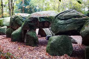 Hunebed D27 in Borger, Netherlands