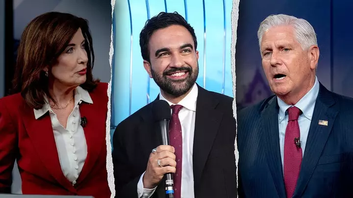 Bruce Blakeman calls Kathy Hochul Zohran Mamdani's 'puppet' during New York campaign rally
