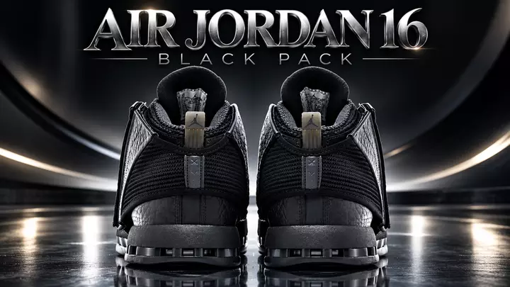 Air Jordan 16 ‘Black Pack’ – Pərakəndədə satışı tükənib, harada almaq olar