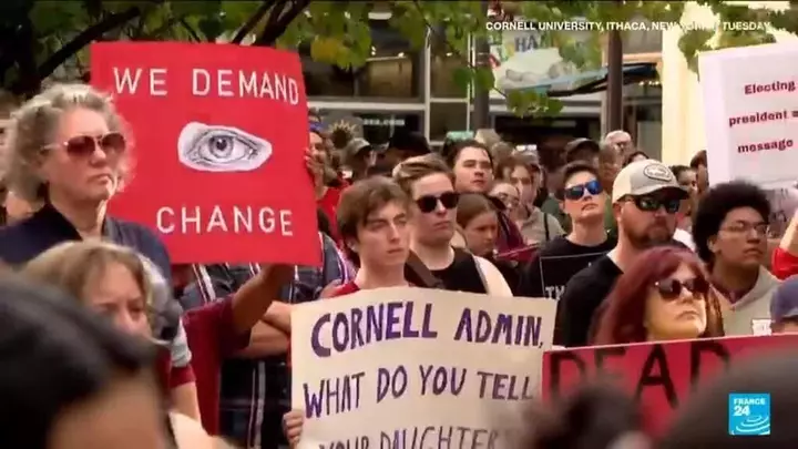 Cornell University bans fraternity parties after alleged gang rape