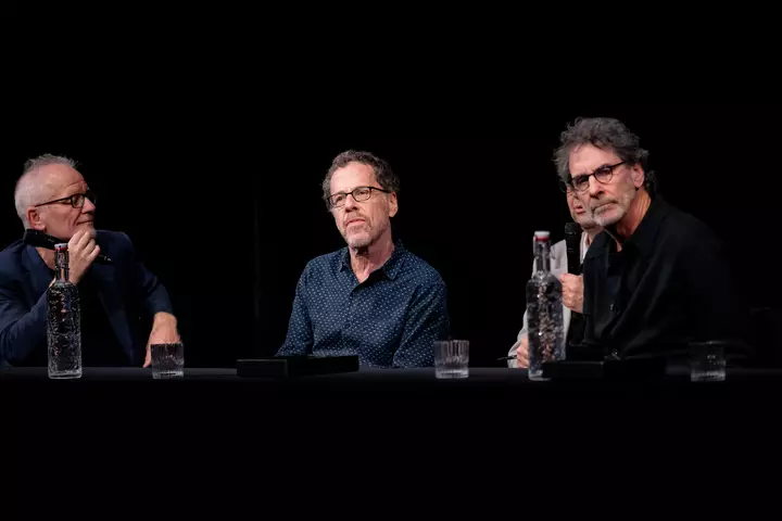 Lumière Award Winners Joel and Ethan Coen Praise Cinema-Going : ‘The Joy of Sitting in a Movie Theater with a Crowd of People, There’s No Substitute for That’