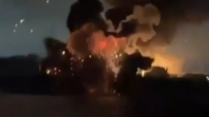 St Petersburg under attack from Ukrainian drone swarm
