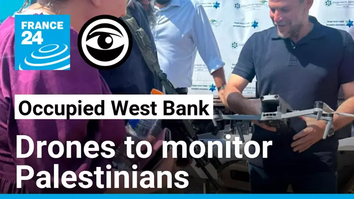 West Bank: settlers using drones to monitor Palestinians