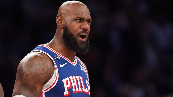 LeBron's Sixers knock off champion Knicks in sensational victory