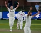 Scott Boland shines against South Africa but rain dominates again