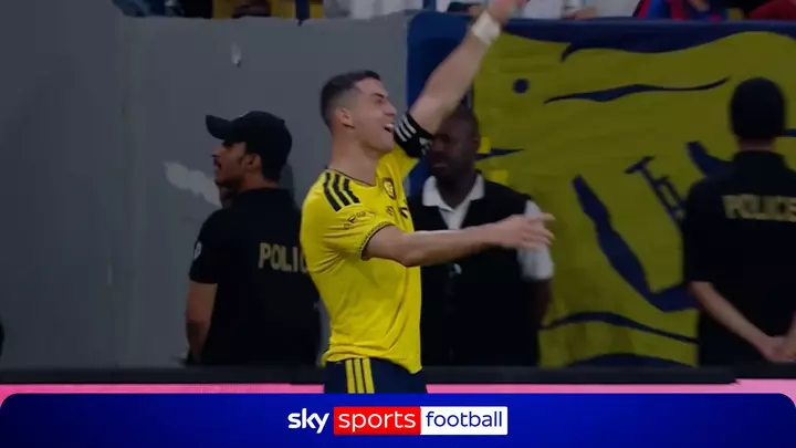 Ronaldo scores perfect hat-trick!