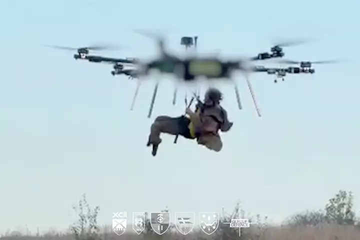 Ukraine claims world’s first drone evacuation of wounded soldier