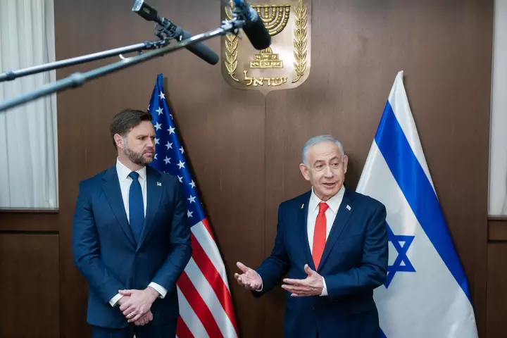 Vance Declines to Endorse Netanyahu in Re-Election Bid