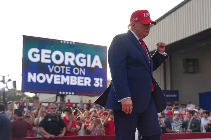 Trump Tests Midterm Pull in Georgia With Second Rally in Eight Days